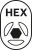     HEX-9 Ceramic  2608589521 (2.608.589.521)